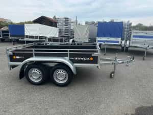 Remorca Dublu ax,750 Kg/Categ, B ! CIV RAR, Roata sust.+ Numar: GRATIS — miniatura 7