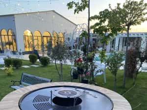 Grătar hexagonal plită rotundă diametru 920 mm gratarean.com — miniatura 5