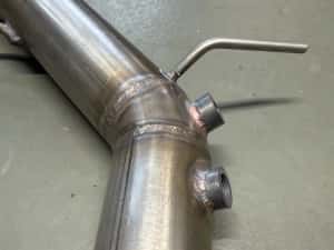 Downpipe bmw 2.0 n47 — miniatura 3