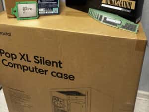 Workstation AMD EPYC 7502 256GB ECC 3200 Romed8 2t AI Server Editare — miniatura 7