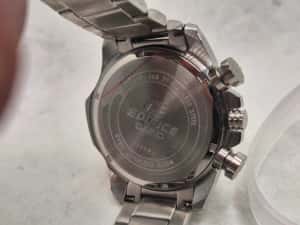 Ceas Sport Casio Edifice EFR 558D blue Black , NOU, Garantie 2ani — miniatura 6