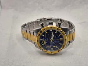 Ceas Sport Casio Edifice EFR 558D blue Black , NOU, Garantie 2ani — miniatura 7