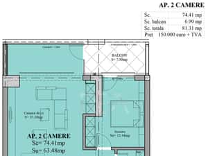 2 camere - Sebastian - Predare in 2027 — miniatura 3