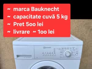 Masini de spalat rufe automate import Germania.  C220 — miniatura 6