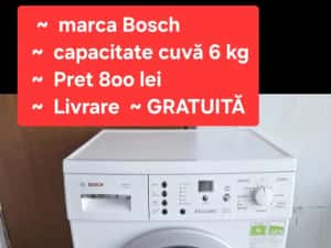 Masini de spalat rufe automate import Germania.  C220 — miniatura 8
