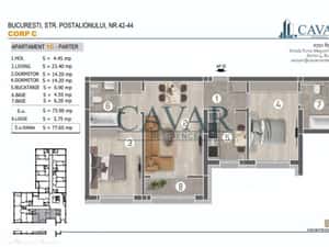 Apartament 3 Camere 2 Bai Comision % — miniatura 3