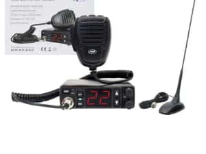 Pachet Statie radio CB PNI Escort HP 5500 ASQ + Antena CB PNI Extra 48