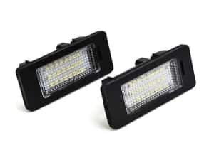 Set 2 bucati lampa LED lumina alba numar inmatriculare pentru BMW — miniatura 7