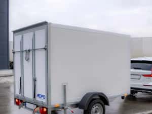 Remorca Furgon Repo 2515 750 kg MMA Oferta !!! — miniatura 8