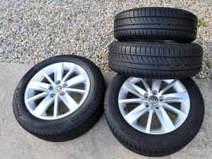 Roti/Jante 5x100 Vw Polo anvelope vara 185 60 15 — miniatura 5