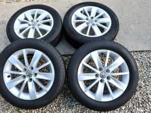 Roti/Jante 5x100 Vw Polo anvelope vara 185 60 15 — miniatura 7
