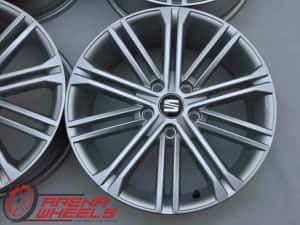 Jante Noi 17 inch Originale Seat Leon 3 5F R17 — miniatura 4