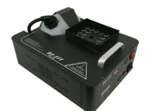 Aparat fum vertical 1500 W DF-1500A 24xLED telecomanda Control DMX — miniatura 2