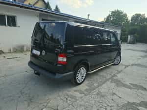 Volkswagen Transporter T5 FACELIFT LONG 2Xculisante 2.0TDI 180CP 5locuri 2011 EURO5 RATE / GARANTIE — miniatura 4