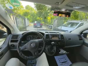Volkswagen Transporter T5 FACELIFT LONG 2Xculisante 2.0TDI 180CP 5locuri 2011 EURO5 RATE / GARANTIE — miniatura 6