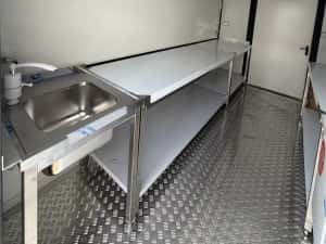 Rulota Comerciala 4m Echipata Fast Food, Cafenea, Shaorma, Burger — miniatura 5