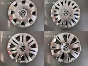 Capace roti 16" + 4 sigle Ford Opel Skoda Renault Dacia VW Peugeot BMW — miniatura 1
