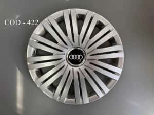 Capace roti 16" + 4 sigle Ford Opel Skoda Renault Dacia VW Peugeot BMW — miniatura 4