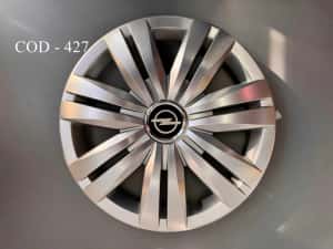 Capace roti 16" + 4 sigle Ford Opel Skoda Renault Dacia VW Peugeot BMW — miniatura 5