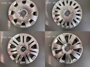Capace roti 16" + 4 sigle Ford Opel Skoda Renault Dacia VW Peugeot BMW — miniatura 6