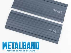 Sipca metalica vopsita mat maro ciocolatiu, caramiziu si gri de 0,45mm — miniatura 2