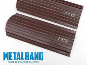 Sipca metalica vopsita mat maro ciocolatiu, caramiziu si gri de 0,45mm — miniatura 9