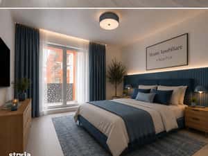 Studio premium 44mp Bloc Nou | Dormitor separat | Incalzire Pardoseala — miniatura 4