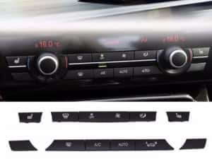 Set Butoane Buton panou clima AC Bmw Seria GT 5 7 F01 F10 F15 X5 X6 — miniatura 3