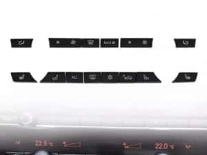 Set Butoane Buton panou clima AC Bmw Seria GT 5 7 F01 F10 F15 X5 X6 — miniatura 7