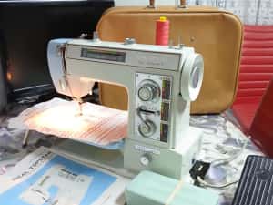 Masina de cusut IDEAL TOPSTAR Super automatic ,cu graifar industrial rotativ si multiple operatii — miniatura 2