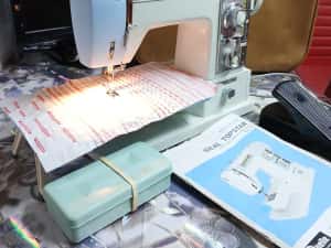 Masina de cusut IDEAL TOPSTAR Super automatic ,cu graifar industrial rotativ si multiple operatii — miniatura 4