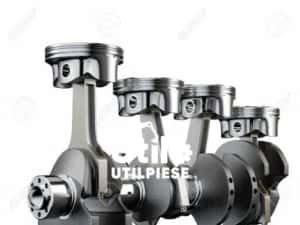 piston biela cuzineti motor perkins 1004 1006 4.236 + piese perkins — miniatura 2