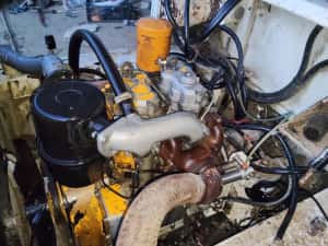 Masina pompa de tencuit lancy mixjet motor lombardini pe motorina — miniatura 5