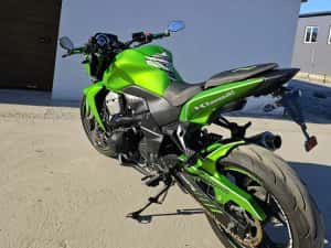 Kawasaki Z750 cu ABS, evacuare STORM, șa custom — miniatura 5