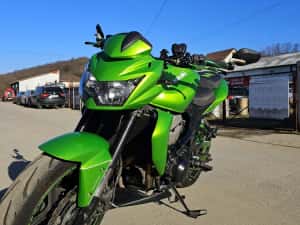 Kawasaki Z750 cu ABS, evacuare STORM, șa custom — miniatura 7