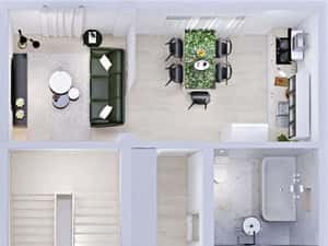 Birou spatiu comercial 17mp si studio de închiriat