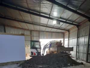 Nisip pietriș balast bobcat miniexcavator taiere beton asfalt — miniatura 9