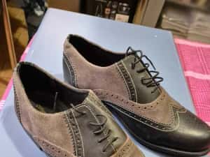 Pantofi bărbătești eleganți de tip Oxford sau Brogue — miniatura 10