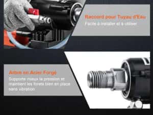 Kit Carotare Profesională 230 mm | 2 Carote la Alegere | Complet | Carota Gaura Hota sau pentru Instalatori — miniatura 5