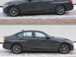 BMW seria 3 g20 320d 190cp Lane Side Distronic navigație ceasuri digitale garanție carlig încălzire automata clima moduri — miniatura 3