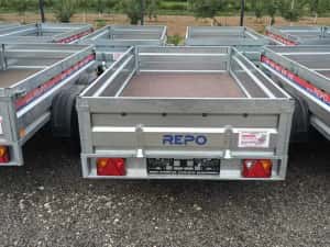 Remorca 750kg, QRDS 240x125 si 260x135, 2 axe , NOUA, OFERTA — miniatura 5