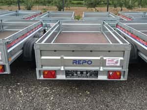 Remorca 750kg, QRDS 240x125 si 260x135, 2 axe , NOUA, OFERTA — miniatura 9