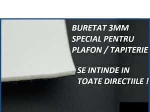 MATERIAL plafon auto , fete de usi AUTO,tapiterie stofa GRI/NEGRU/CREM — miniatura 7