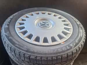 Jante 5x112 cu cauciucuri vw audi seat skoda  5x112