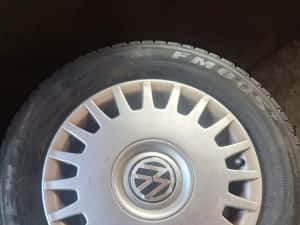 Jante 5x112 cu cauciucuri vw audi seat skoda  5x112 — miniatura 2