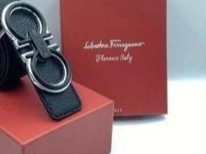 Curele unisex piele naturala 100%,Italia,cutie, saculet, etichetă — miniatura 5