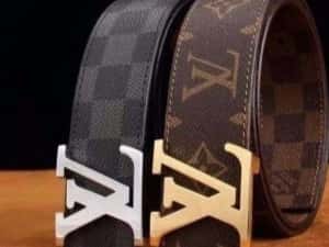 Curele unisex piele naturala 100%,Italia,cutie, saculet, etichetă — miniatura 7