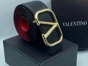 Curele unisex piele naturala 100%,Italia,cutie, saculet, etichetă — miniatura 8