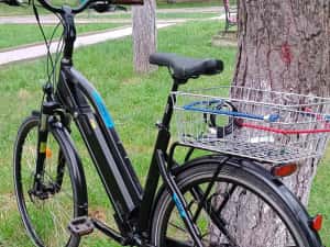 Bicicleta electrica ncm milano 48v cu incarcator si chei la baterie — miniatura 5