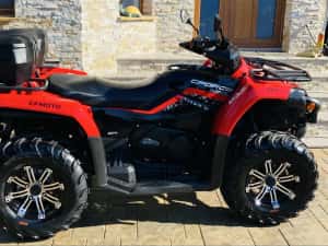 ATV CF MOTO 520L ‼️ 300km ‼️ servo CA NOU ( nu linhai can am suzuki tgb — miniatura 3